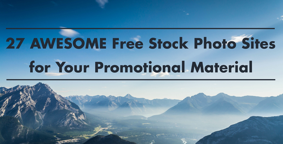 27 Awesome Free Stock Photo Sites